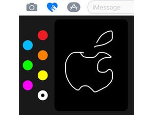 iPhone基本の「き」 第217回 iOS 10の新機能を徹底紹介「メッセージ」編 - これ何? 謎の黒い画面「デジタルタッチ」の使い方
