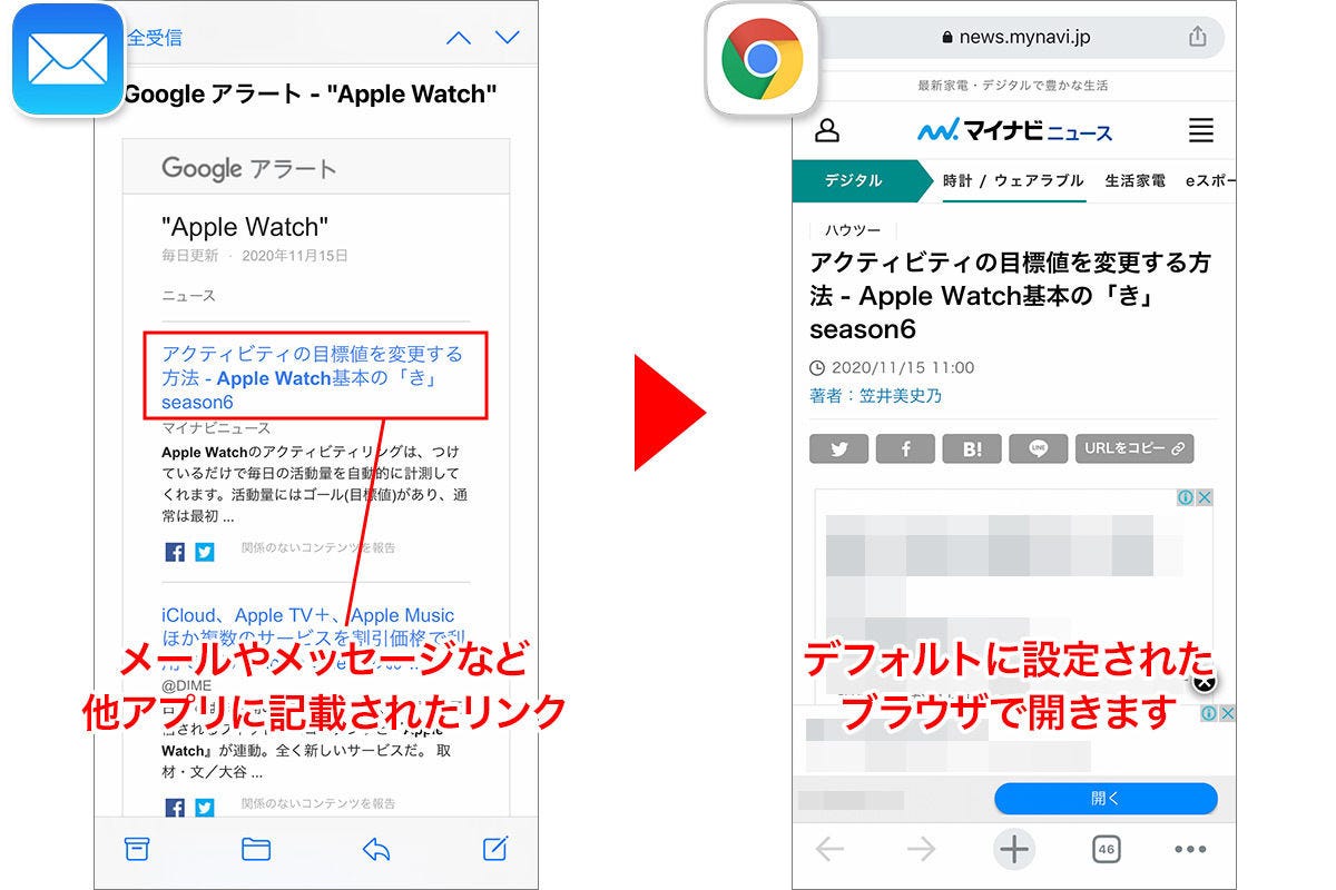 Ios 14の新機能 デフォルトのメーラーとブラウザを変更する方法 Iphone基本の き 425 マイナビニュース