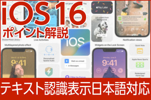 iPhone基本の「き」 第506回 「テキスト認識表示」が日本語対応、何ができる？ - iOS 16のポイント解説