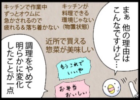 オウムを飼ったことで変化したキッチン