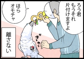 いたずらオウムの生活雑記　漫画