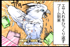 いたずらオウムの生活雑記　漫画