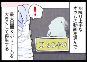 漫画 いたずらオウムの生活雑記 769 最大画面 音量で再生 マイナビニュース