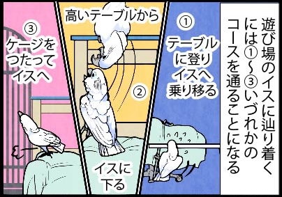 いたずらオウムの生活雑記　漫画