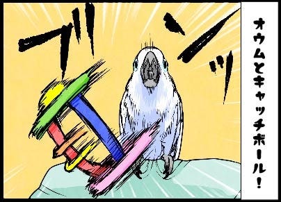 漫画 いたずらオウムの生活雑記 902 キャッチボールから学ぶ マイナビニュース