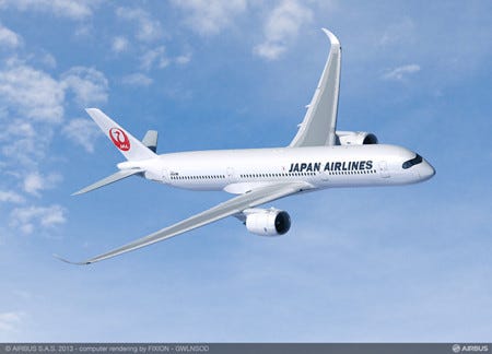 JAL、航空機の歴史(10) 777型機、787型機、そしてA350型機。JALも