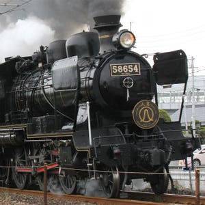 JR九州の車両・列車 第4回 「SL人吉」蒸気機関車8620形58654号機が牽引