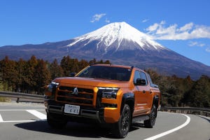 紙ドライバーFのへなちょこ試乗日記 第23回 三菱自動車「トライトン」は日本で乗っても便利で快適なのか
