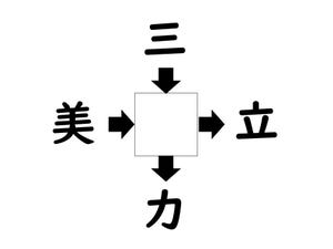 謎解き!コレができれば漢字王!? 第172回 【レベル4】何の漢字が入るでしょう? - 3秒で解けたら天才!?