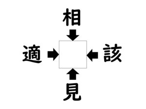 謎解き!コレができれば漢字王!? 第337回 【レベル2】何の漢字が入るでしょう? - 勘がいい人なら5秒で解けるはず!