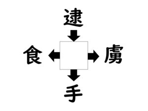 謎解き!コレができれば漢字王!? 第450回 【レベル1】何の漢字が入るでしょう? - ヒラメキがあれば5秒で解けるはず!