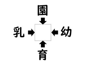 謎解き!コレができれば漢字王!? 第49回 【レベル1】何の漢字が入るでしょう!?
