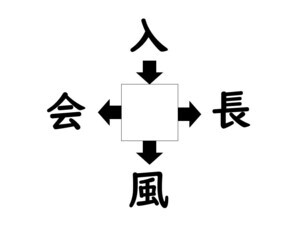 謎解き!コレができれば漢字王!? 第542回 【レベル2】何の漢字が入るでしょう? - 10秒で解けるかな?