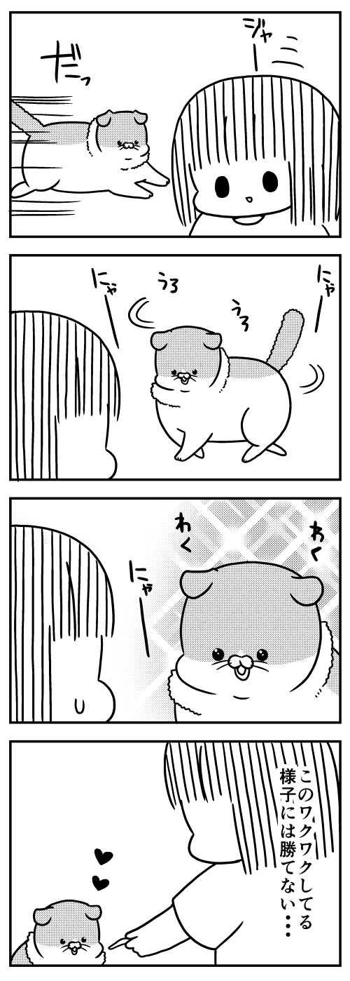 猫のきにゃと、ごとうさん　漫画