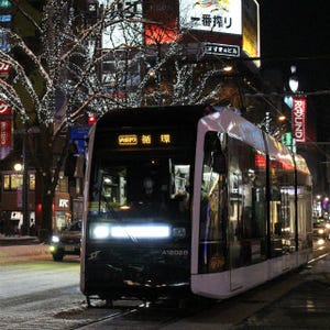 鉄道ニュース・ローカル 第1回 札幌市電ループ化開業、狸小路を電車が走る! 「雪ミク電車」も