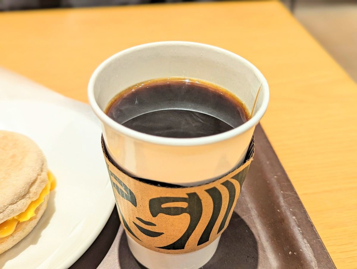 1サイズアップしたドリップコーヒー