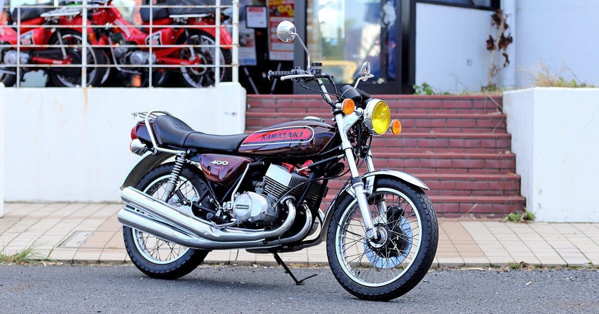 ジャジャ馬マッハのDNAはミドルクラスでも健在! カワサキ「400SS」 - バイク名車列伝(2) | マイナビニュース