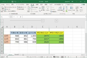 仕事に役立つOfficeの使い方 第117回 [Excel] 複数の列や行をグループ化する