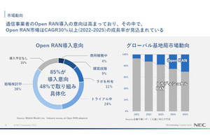 大河原克行のNewsInsight 第180回 本格移行で4Gから一変、5Gでは牽引役を狙うNECの「グローバル5G」事業