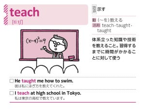 英語のニュアンス大全 第5回 【わかる?】「teach」と「instruct」実用的な知識を教えることはどちら?- 教える・案内するの英単語のニュアンス