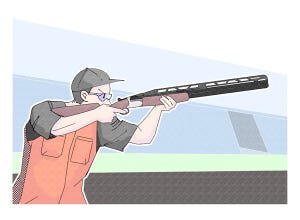 東京2020オリンピック・33競技の見どころとルールをイラストで予習! 第22回 精密な技術に宿る強靭な精神力。極限のプレッシャーに撃ち勝て -「射撃」