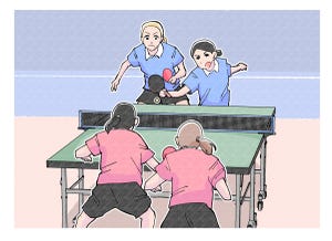 東京2020オリンピック・33競技の見どころとルールをイラストで予習! 第26回 歴史は東京で変わるか、絶対王者中国に迫る各国の成長に注目 - 「卓球」