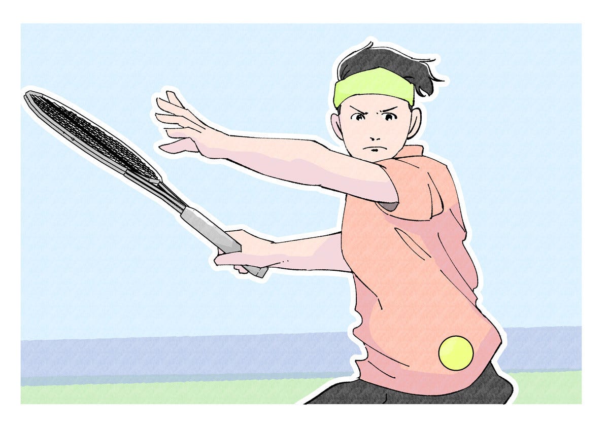 0以上 テニス サーブ イラスト 最高の画像 アニメーションフリー
