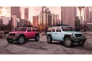 ジープからフリップトップ装備の限定車「Jeep Wrangler Limited Edition with Sunrider Flip Top for Hardtop」