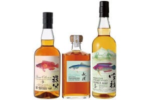 3種のジャパニーズウイスキー限定ボトル、「ウイスキーフェスティバル2024 in 大阪」に合わせ抽選販売