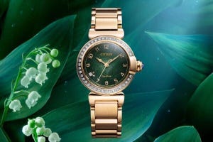 『CITIZEN L』スズランモチーフの人気シリーズから、ダイヤモンドを配した新作