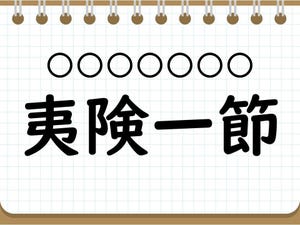 社会人なら常識? 四字熟語クイズ 第16回 【クイズ】座右の銘で使われる四字熟語「夷険一節」って読める? 