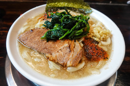 オススメの病みつき系メニューの「ラうどん」