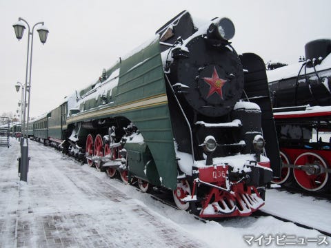 モスクワの鉄道博物館めぐり - レーニン号から幻の高速列車まで