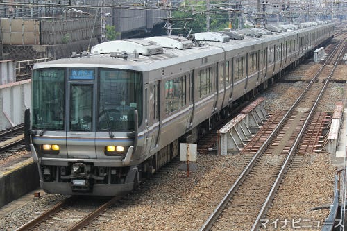Jr西日本の新快速 乗車レポート 2 Jr京都線 琵琶湖線の新快速 Jr神戸線と異なる一面も マイナビニュース