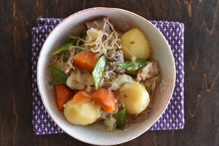 炊飯器「肉じゃが」