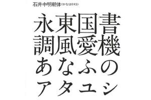 写植機誕生物語 〈石井茂吉と森澤信夫〉 第48回 【茂吉】文字と文字盤(4) 「明朝体」の完成