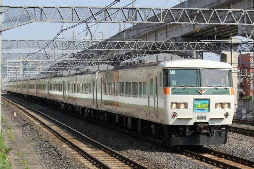 鉄道写真 コレクション2014(39) JR東日本185系、特急「スワローあかぎ2