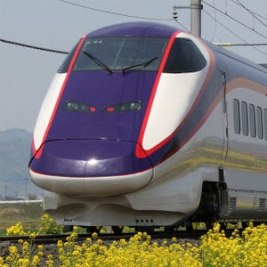 鉄道写真 コレクション2014 第59回 山形新幹線「つばさ」の新塗装! E3系L64編成