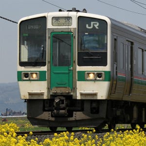 鉄道写真 コレクション2014 第60回 JR東日本719系5000番台、山形線の普通列車