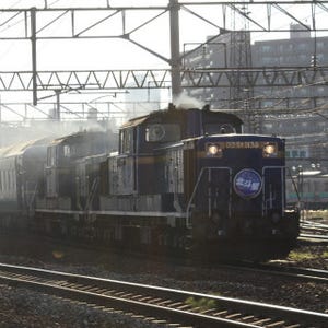 鉄道写真コレクション 第150回 寝台特急「北斗星」、夕日を浴びながら札幌を出発