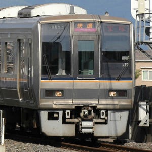 鉄道写真コレクション 第207回 JR西日本の207系、学研都市線で見かけた並走シーン