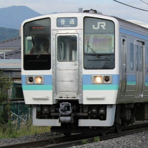 鉄道写真コレクション 第211回 JR東日本「長野色」の211系、大糸線を中心に活躍中