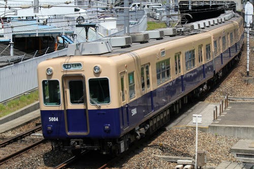 阪神電車5000系、愛称は「ジェットカー」「青胴車」