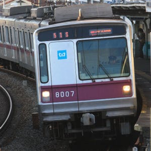 鉄道写真コレクション 第237回 東武スカイツリーライン走る東京メトロ半蔵門線8000系