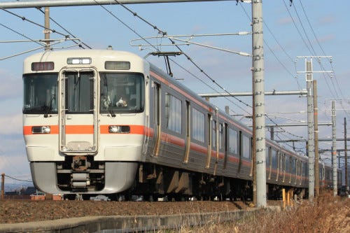鉄道写真コレクション 310 Jr東海313系 名古屋近郊の東海道本線を走る新快速 マイナビニュース