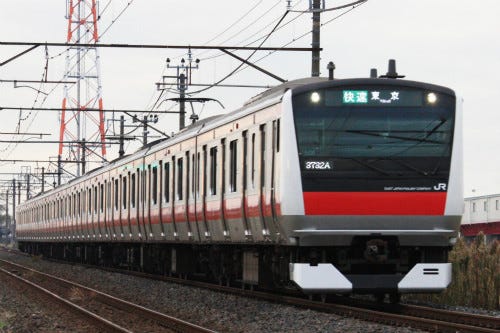 鉄道写真コレクション 331 Jr東日本e233系 京葉線の車両が内房線を走る マイナビニュース