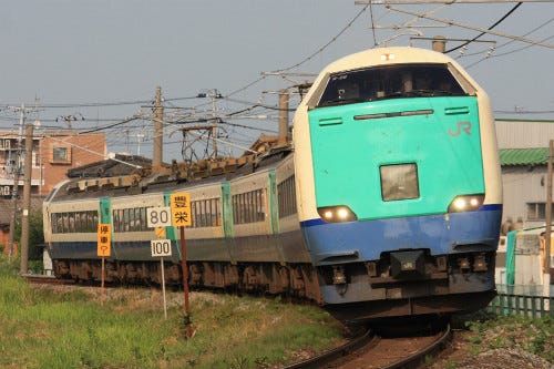 鉄道写真コレクション 42 Jr東日本の特急 いなほ に使用される485系3000番台 マイナビニュース