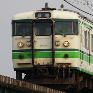 鉄道写真コレクション 第54回 JR東日本の近郊形電車115系 - 緑の派手な塗装「新潟色」(2代目)
