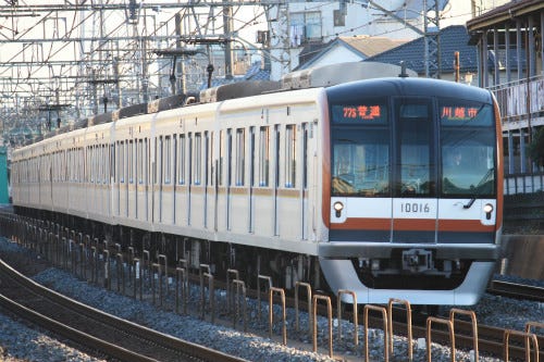 鉄道写真コレクション 79 東武東上線を走る東京メトロ10000系 東急