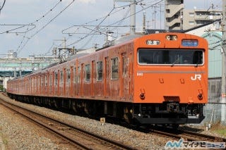 鉄道トリビア(425) 大阪環状線から引退した103系、車体色は全部で何